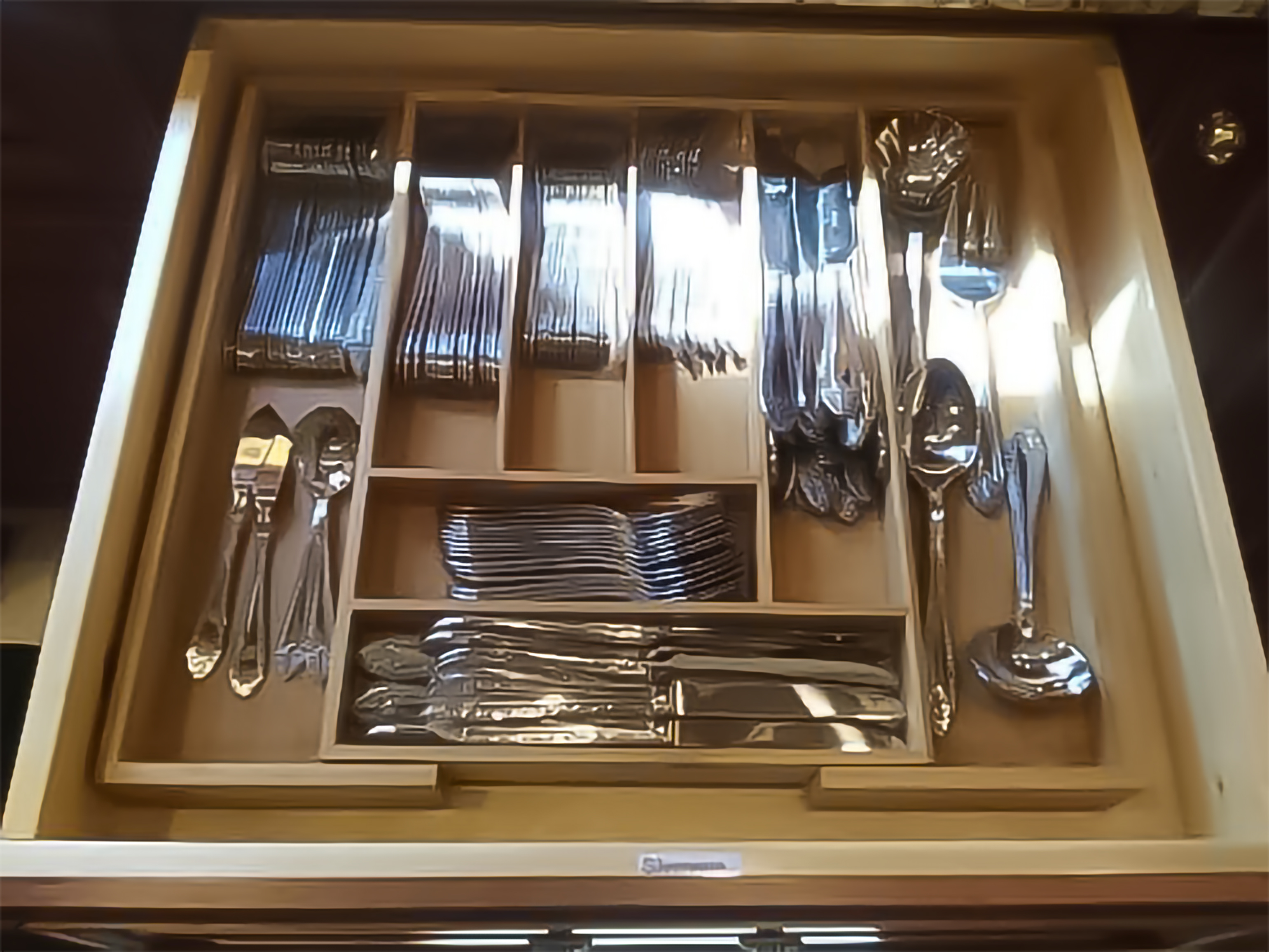 Perfectly organized silverware drawer — It Needs to be Perfect LLC